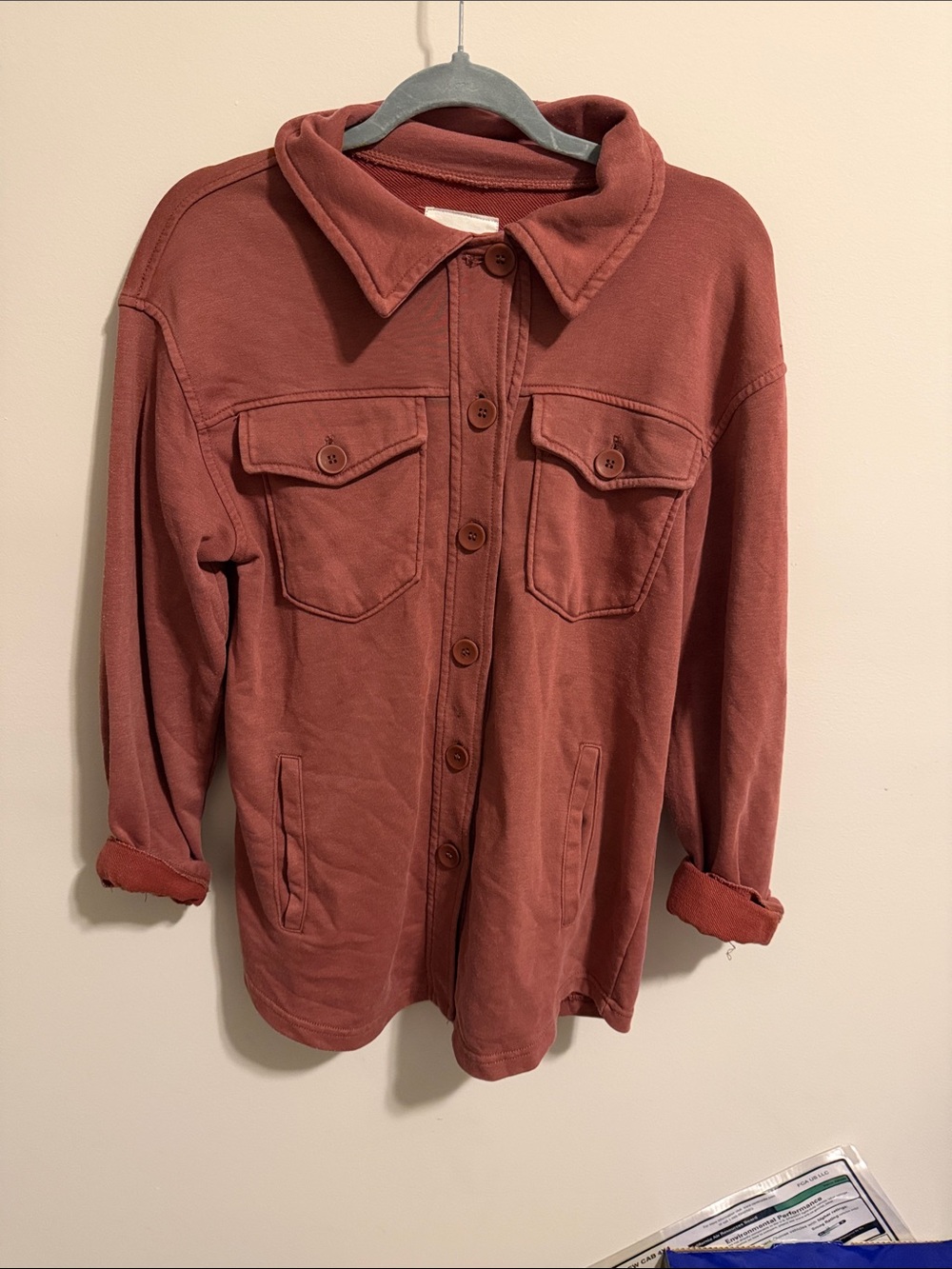 Avec Les Filles Rose-Mauve Utility Jacket